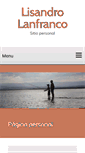 Mobile Screenshot of lisandrolanfranco.com